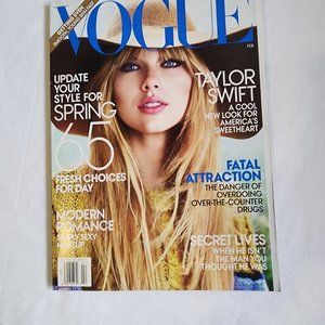 Taylor Swift on the cover of February 2012